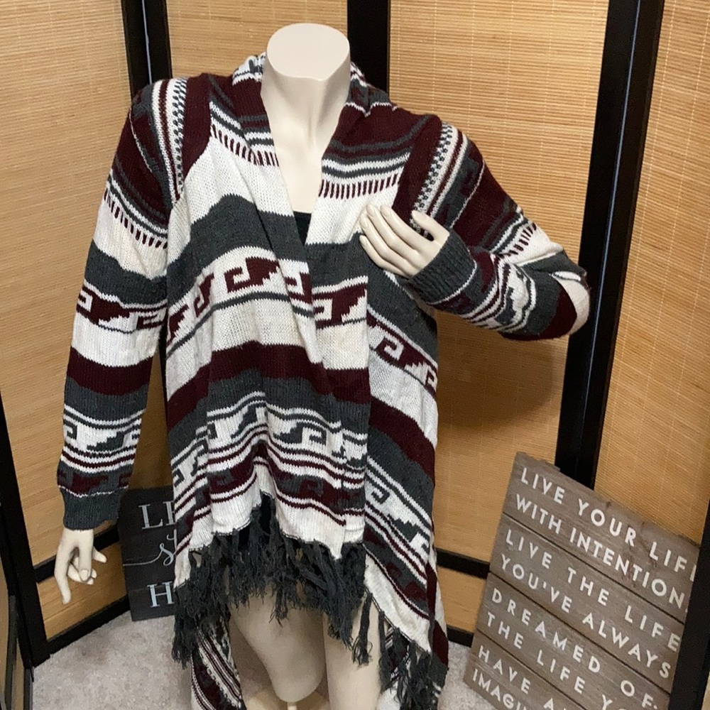Dreamcatcher size large cover up sweater